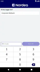 Nordea ID screenshot