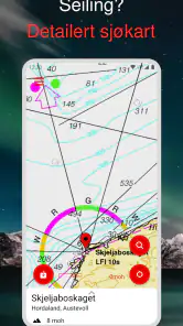 Norgeskart screenshot
