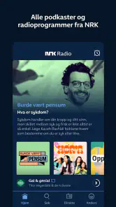 NRK Radio screenshot