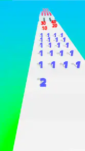 Number Master: Run and merge screenshot