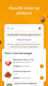 Oda – matbutikk på nett screenshot