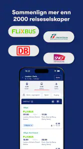Omio: Reis med tog, buss, fly screenshot