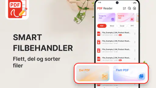 PDF-leser og PDF-visning screenshot
