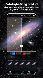 Photoshop Express: Redigering screenshot