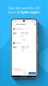 Planday – Vagtplanlægning screenshot