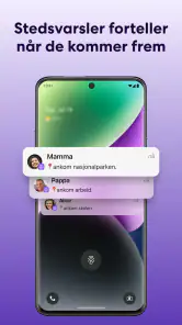 Posisjonsdeling med Life360 screenshot