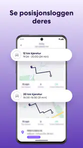 Posisjonsdeling med Life360 screenshot