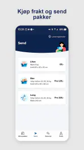 PostNord Norge screenshot
