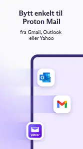 Proton Mail: Kryptert e-post screenshot