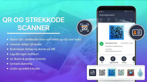 QR-leser & Strekkodeskanner screenshot