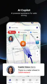 Radar GO-X: HUD, GPS, kart screenshot