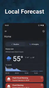 RainViewer: Værradar Norge screenshot