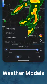 RainViewer: Værradar Norge screenshot