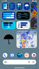 Regn Alarm (Rain Alarm) screenshot
