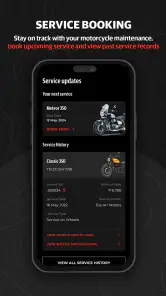 Royal Enfield App screenshot