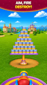 Royal Smash! - Physics Puzzle screenshot