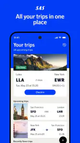 SAS – Scandinavian Airlines screenshot