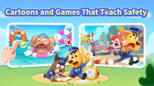 Sheriff Labrador Safety Games screenshot