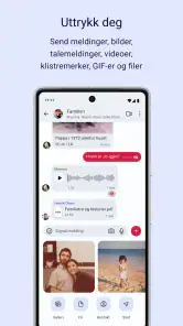 Signal – for private meldinger screenshot