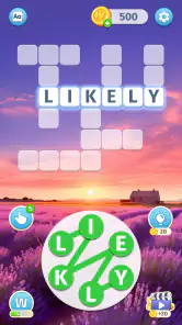 Sky Words: Relax Puzzle Games screenshot