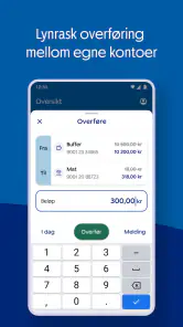 SpareBank 1 Mobilbank screenshot