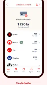 Sparebanken Norge Mobilbank screenshot