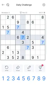 Sudoku - Sudoku-puslespill screenshot