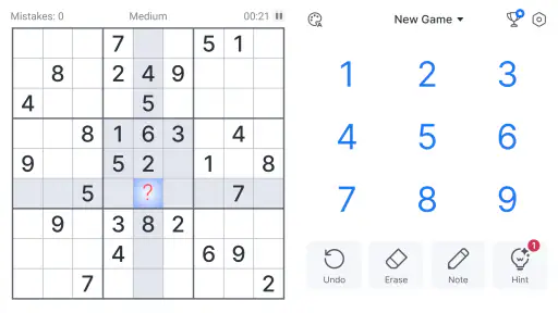 Sudoku - Sudoku-puslespill screenshot
