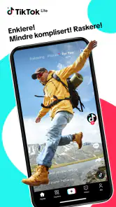 TikTok Lite - raskere TikTok screenshot