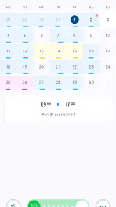 Timegrip screenshot