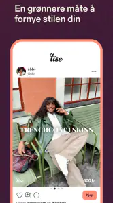 Tise | Reuse fashion screenshot