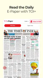 TOI Breaking News App & ePaper screenshot