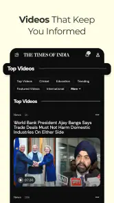 TOI Breaking News App & ePaper screenshot