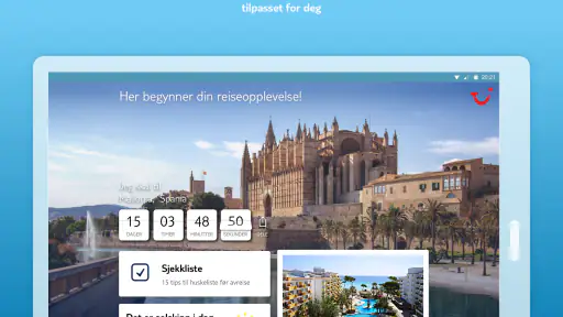 TUI Norge: Din smarte reiseapp screenshot