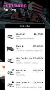 Uber - Be om skyss screenshot