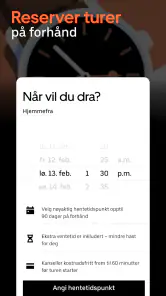Uber - Be om skyss screenshot