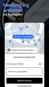 Uber - Be om skyss screenshot
