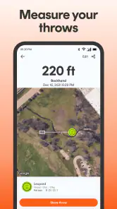 UDisc diskgolf screenshot