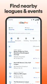 UDisc diskgolf screenshot
