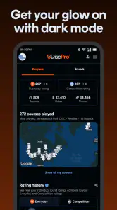 UDisc diskgolf screenshot