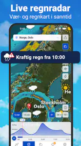 Vær & Radar med Regnradar screenshot