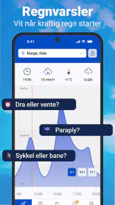 Vær & Radar med Regnradar screenshot