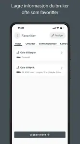 Vegvesen trafikk screenshot
