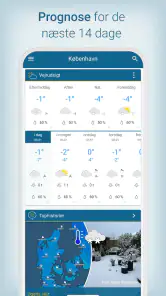 Vejr & Radar screenshot