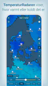 Vejr & Radar screenshot