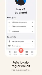 Voi – elsparkesykler til leie screenshot