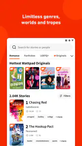 Wattpad - Hvor historier lever screenshot