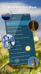 Weather screenshot