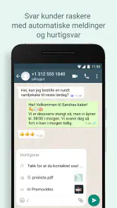 WhatsApp Business screenshot