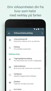 WhatsApp Business screenshot